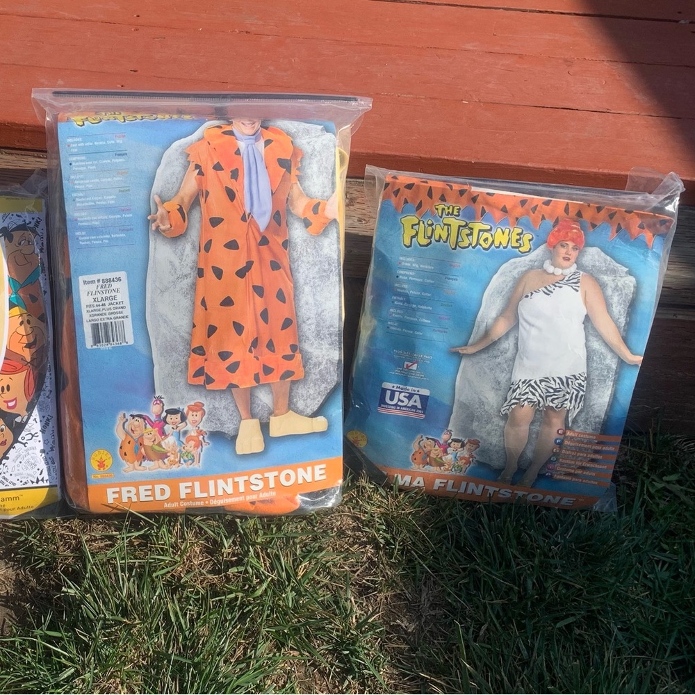 Flint stones family costumes